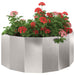 Jardinieră Argintiu 90 x 45 x 35 cm Oţel inoxidabil - WALTI WALTI