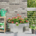 Jardinieră Argintiu 90 x 45 x 35 cm Oțel Galvanizat - WALTI WALTI