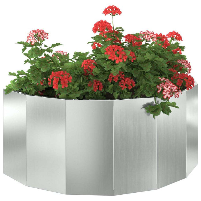 Jardinieră Argintiu 90 x 45 x 35 cm Oțel Galvanizat - WALTI WALTI