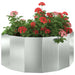Jardinieră Argintiu 90 x 45 x 35 cm Oțel Galvanizat - WALTI WALTI