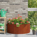 Jardinieră Ruginit 90 x 45 x 35 cm Oțel rezistent de intemperii - WALTI WALTI