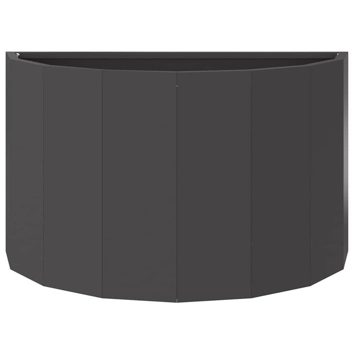 Jardinieră Negru 60 x 30 x 35 cm Oțel - WALTI WALTI