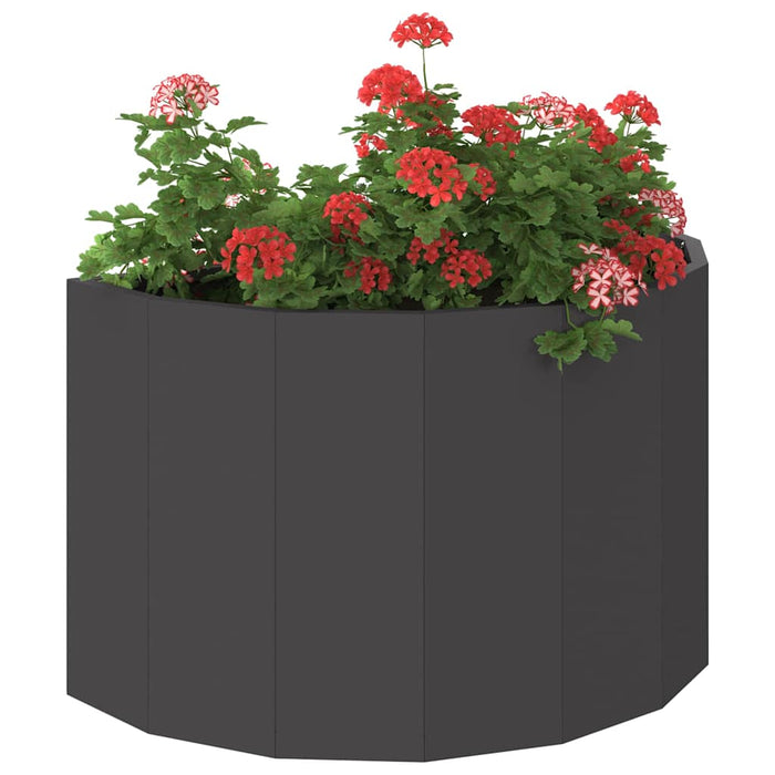 Jardinieră Negru 60 x 30 x 35 cm Oțel - WALTI WALTI