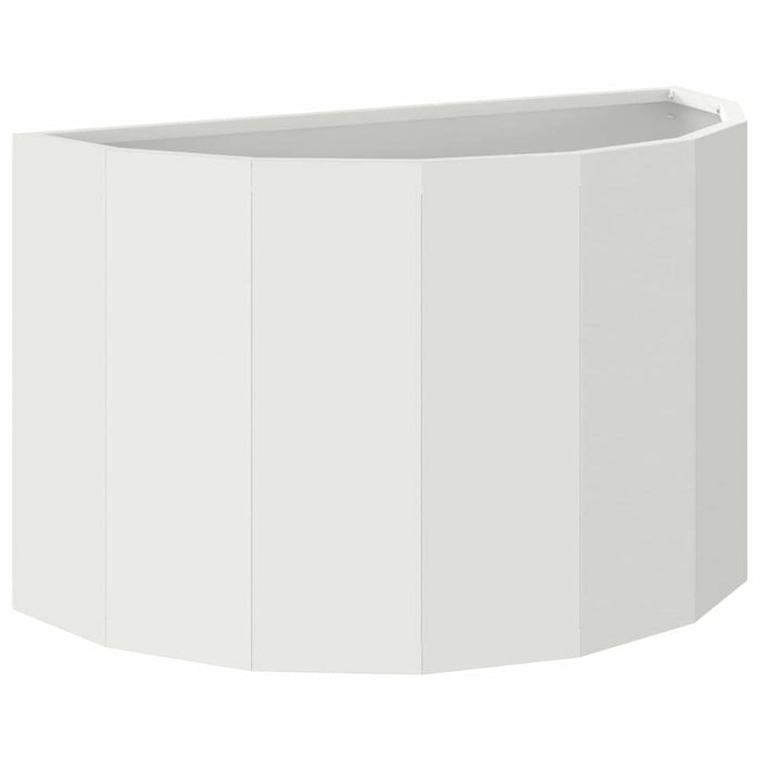 Jardinieră Alb 60 x 30 x 35 cm Oțel - WALTI WALTI