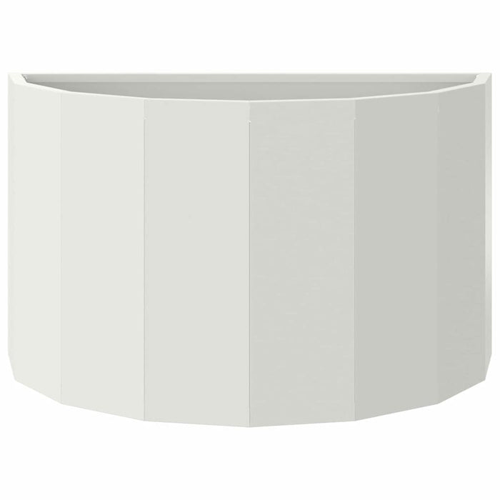 Jardinieră Alb 60 x 30 x 35 cm Oțel - WALTI WALTI