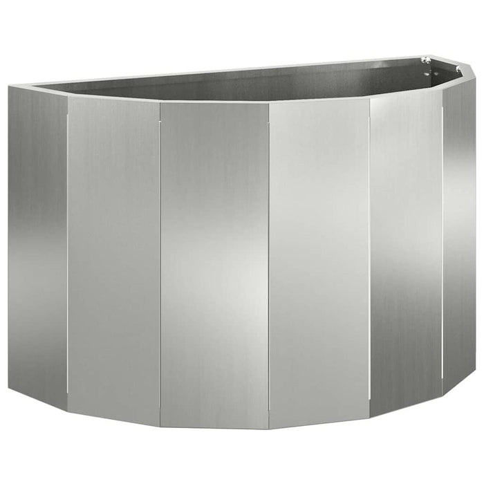 Jardinieră Argintiu 60 x 30 x 35 cm Oțel Galvanizat - WALTI WALTI