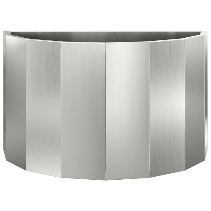 Jardinieră Argintiu 60 x 30 x 35 cm Oțel Galvanizat - WALTI WALTI