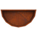 Jardinieră Ruginit 60 x 30 x 35 cm Oțel rezistent de intemperii - WALTI WALTI