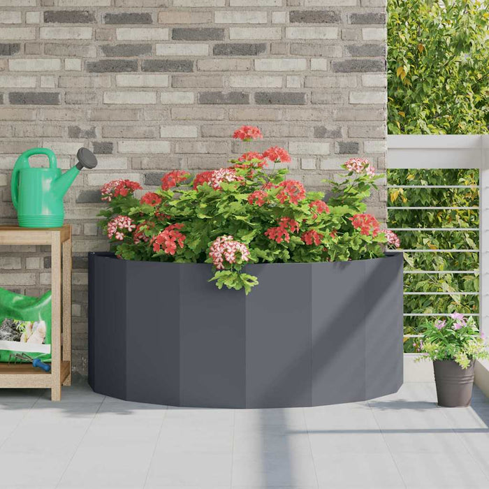 Jardinieră Antracit 120 x 60 x 50 cm Oțel - WALTI WALTI