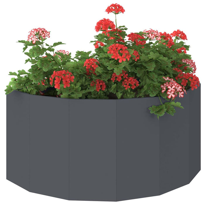 Jardinieră Antracit 120 x 60 x 50 cm Oțel - WALTI WALTI