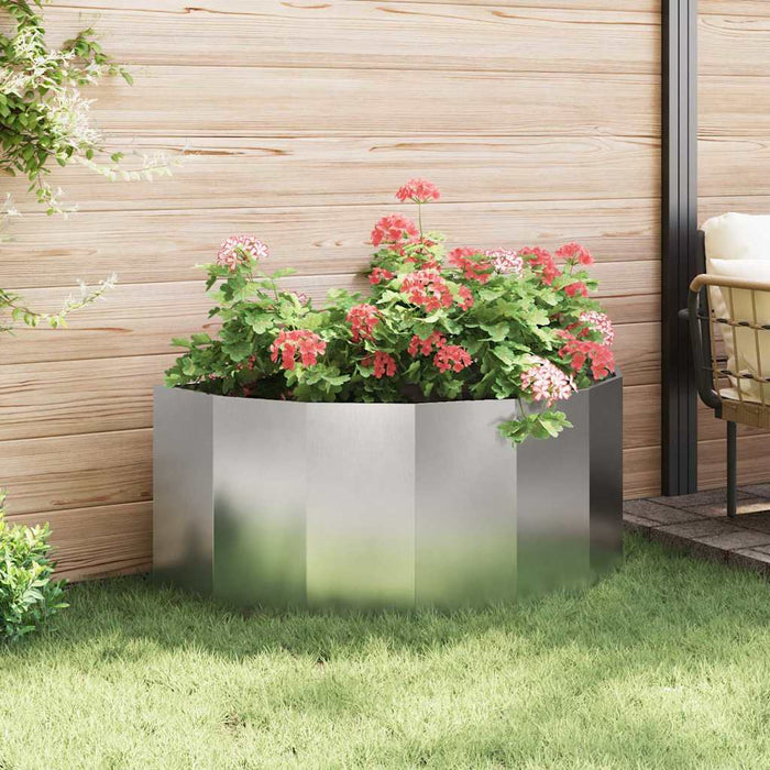 Jardinieră Argintiu 120 x 60 x 50 cm Oţel inoxidabil WALTI