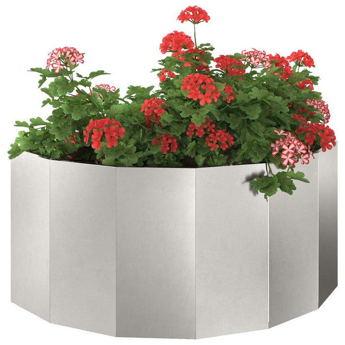 Jardinieră Argintiu 120 x 60 x 50 cm Oţel inoxidabil WALTI