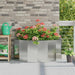 Jardinieră Argintiu 120 x 60 x 50 cm Oțel Galvanizat - WALTI WALTI