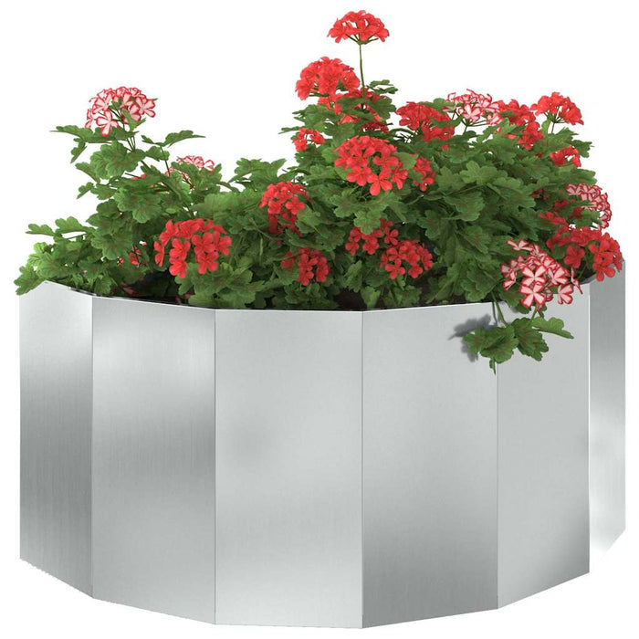 Jardinieră Argintiu 120 x 60 x 50 cm Oțel Galvanizat - WALTI WALTI