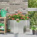 Jardinieră Argintiu 90 x 45 x 50 cm Oțel Galvanizat - WALTI WALTI
