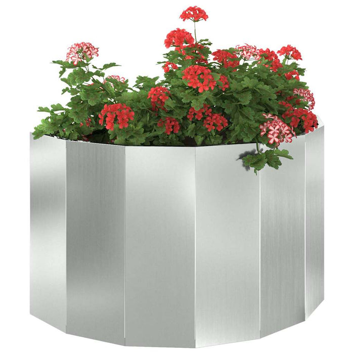 Jardinieră Argintiu 90 x 45 x 50 cm Oțel Galvanizat - WALTI WALTI