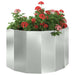 Jardinieră Argintiu 90 x 45 x 50 cm Oțel Galvanizat - WALTI WALTI