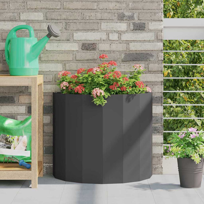 Jardinieră Negru 60 x 30 x 50 cm Oțel - WALTI WALTI