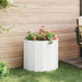 Jardinieră Alb 60 x 30 x 50 cm Oțel - WALTI WALTI