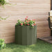 Jardinieră Verde măsliniu 60 x 30 x 50 cm Oțel - WALTI WALTI