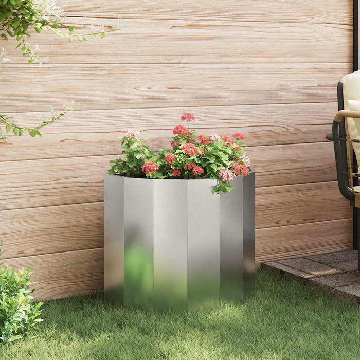 Jardinieră Argintiu 60 x 30 x 50 cm Oţel inoxidabil - WALTI WALTI