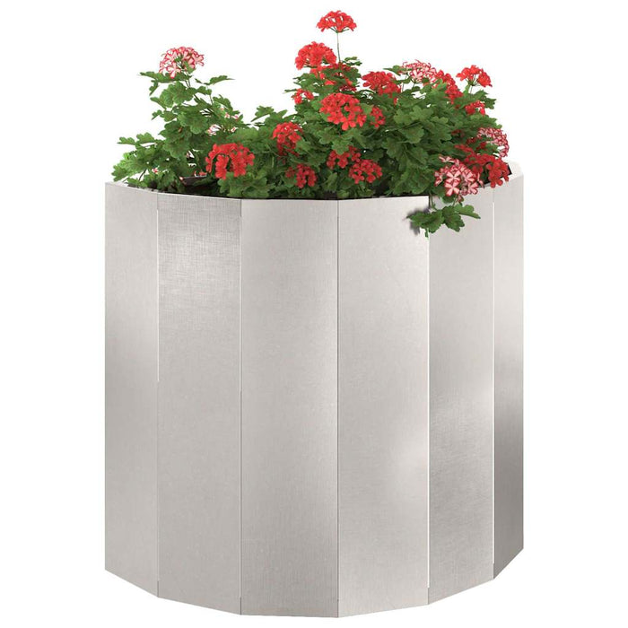 Jardinieră Argintiu 60 x 30 x 50 cm Oţel inoxidabil - WALTI WALTI