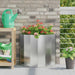 Jardinieră Argintiu 60 x 30 x 50 cm Oțel Galvanizat - WALTI WALTI