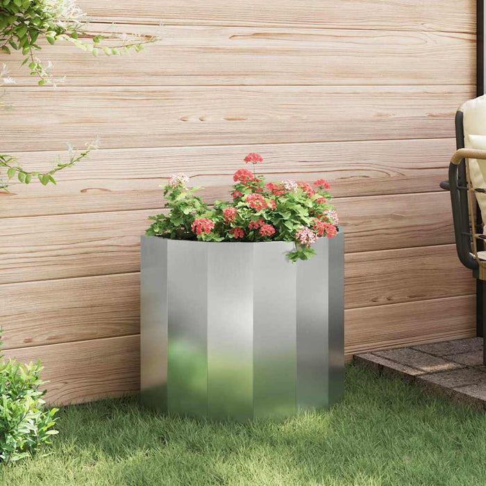 Jardinieră Argintiu 60 x 30 x 50 cm Oțel Galvanizat - WALTI WALTI