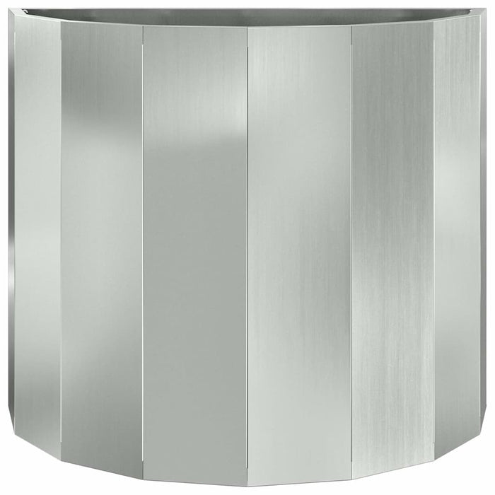Jardinieră Argintiu 60 x 30 x 50 cm Oțel Galvanizat - WALTI WALTI