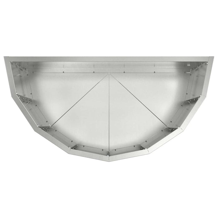 Jardinieră Argintiu 60 x 30 x 50 cm Oțel Galvanizat - WALTI WALTI