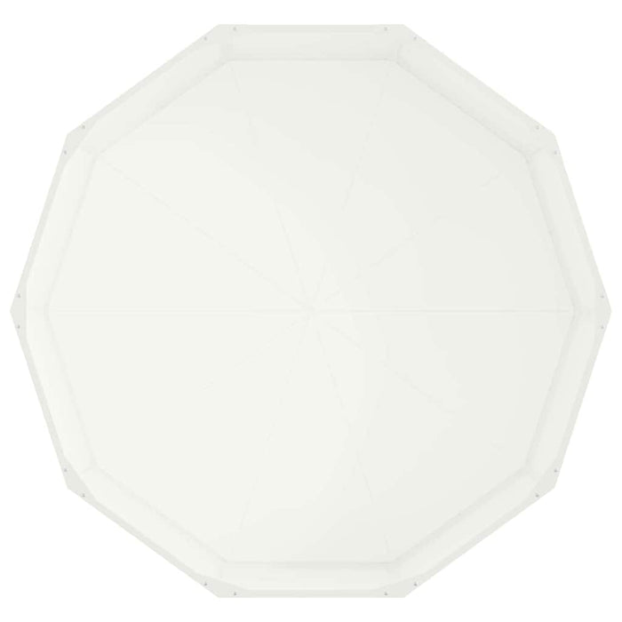 Jardinieră Alb 120 x 120 x 35 cm Oțel - WALTI WALTI