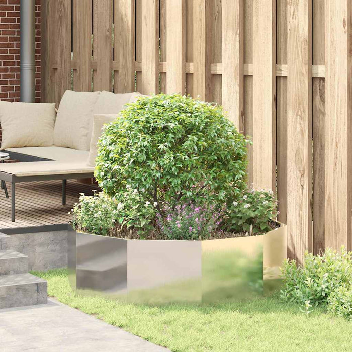 Jardinieră Argintiu 120 x 120 x 35 cm Oţel inoxidabil - WALTI WALTI