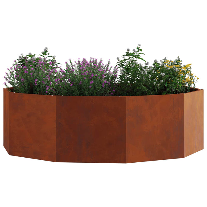 Jardinieră Ruginit 120 x 120 x 35 cm WALTI