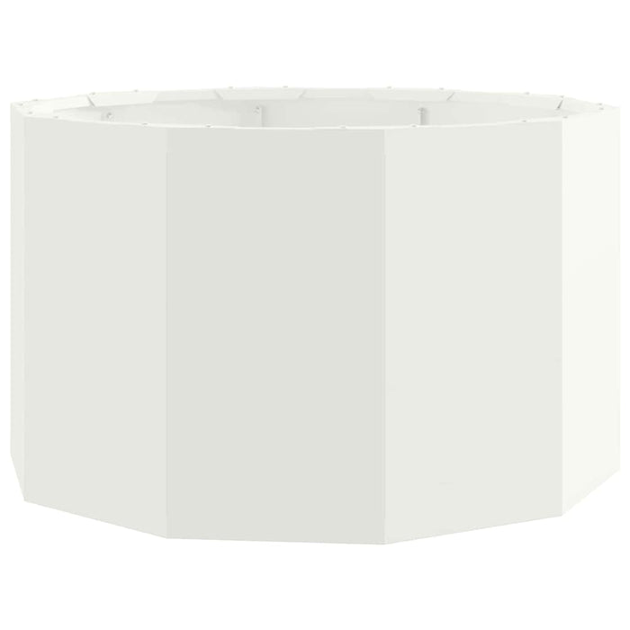 Jardinieră Alb 60 x 60 x 35 cm Oțel - WALTI WALTI