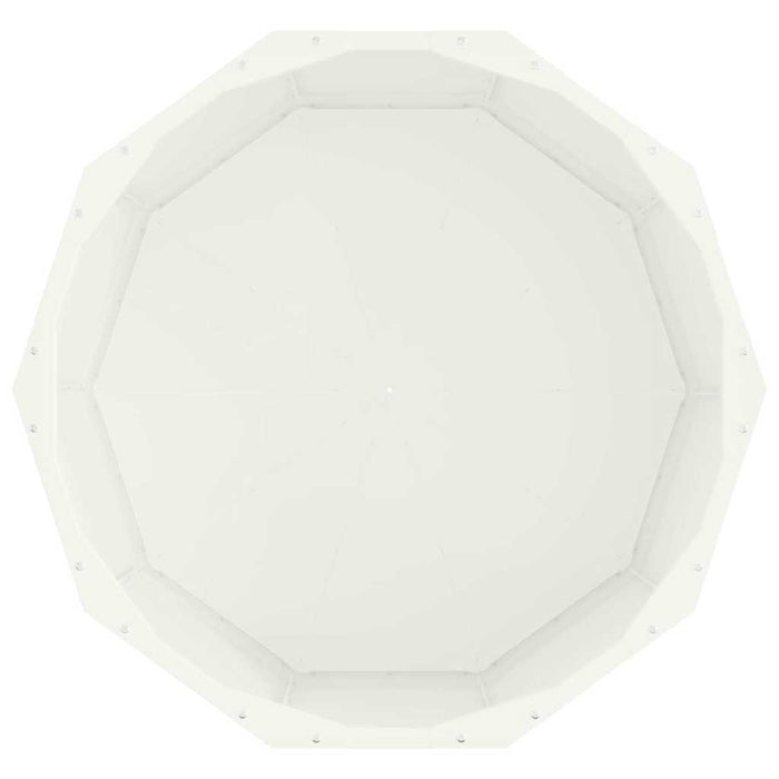 Jardinieră Alb 60 x 60 x 35 cm Oțel - WALTI WALTI