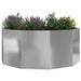 Jardinieră Argintiu 120 x 120 x 50 cm Oțel Galvanizat - WALTI WALTI