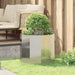 Jardinieră Argintiu 60 x 60 x 50 cm Oțel Galvanizat - WALTI WALTI
