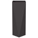 Jardinieră 2 pcs Negru 30 x 30 x 75 cm Oțel - WALTI WALTI