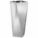 Jardinieră 2 pcs Argintiu 30 x 30 x 75 cm Oțel Galvanizat - WALTI WALTI