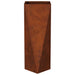 Jardinieră 2 pcs Ruginit 30 x 30 x 75 cm - WALTI WALTI