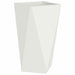Jardinieră 2 pcs Alb 40 x 40 x 75 cm Oțel - WALTI WALTI