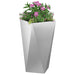 Jardinieră Argintiu 40 x 40 x 75 cm Oțel Galvanizat - WALTI WALTI