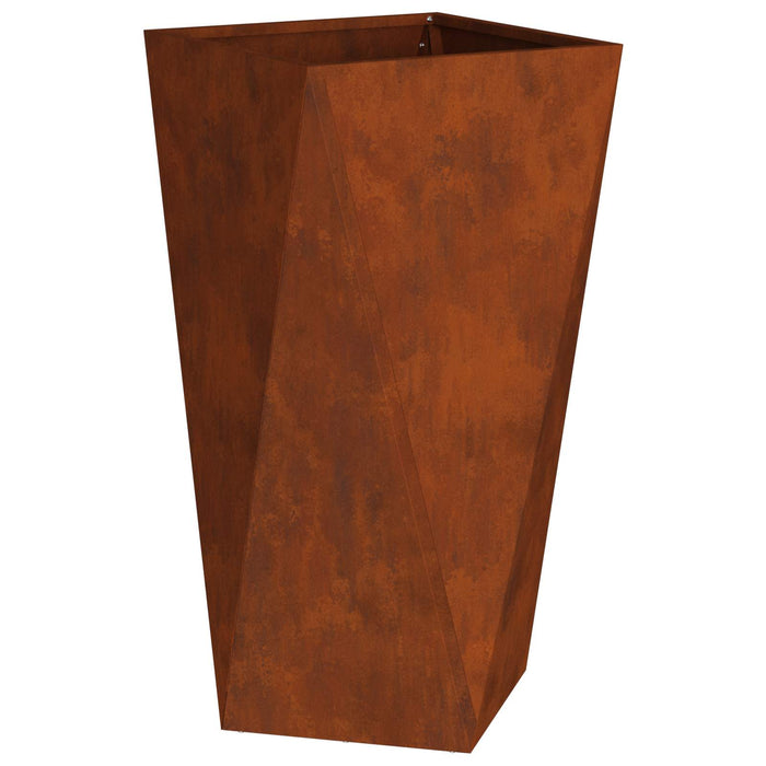 Jardinieră 2 pcs Ruginit 40 x 40 x 75 cm - WALTI WALTI