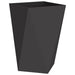 Jardinieră 2 pcs Negru 50 x 50 x 75 cm Oțel - WALTI WALTI