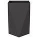 Jardinieră 2 pcs Negru 50 x 50 x 75 cm Oțel - WALTI WALTI