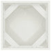 Jardinieră 2 pcs Alb 50 x 50 x 75 cm Oțel - WALTI WALTI