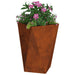 Jardinieră 2 pcs Ruginit 50 x 50 x 75 cm - WALTI WALTI