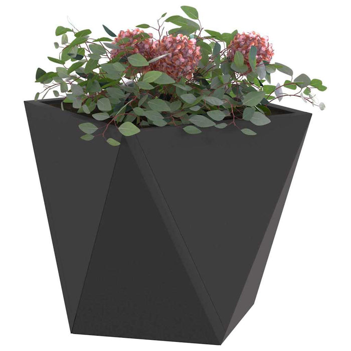 Jardinieră Negru 30 x 30 x 30 cm Oțel - WALTI WALTI