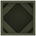 Jardinieră 2 pcs Verde măsliniu 30 x 30 x 30 cm Oțel - WALTI WALTI