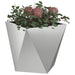 Jardinieră Argintiu 30 x 30 x 30 cm Oțel Galvanizat - WALTI WALTI